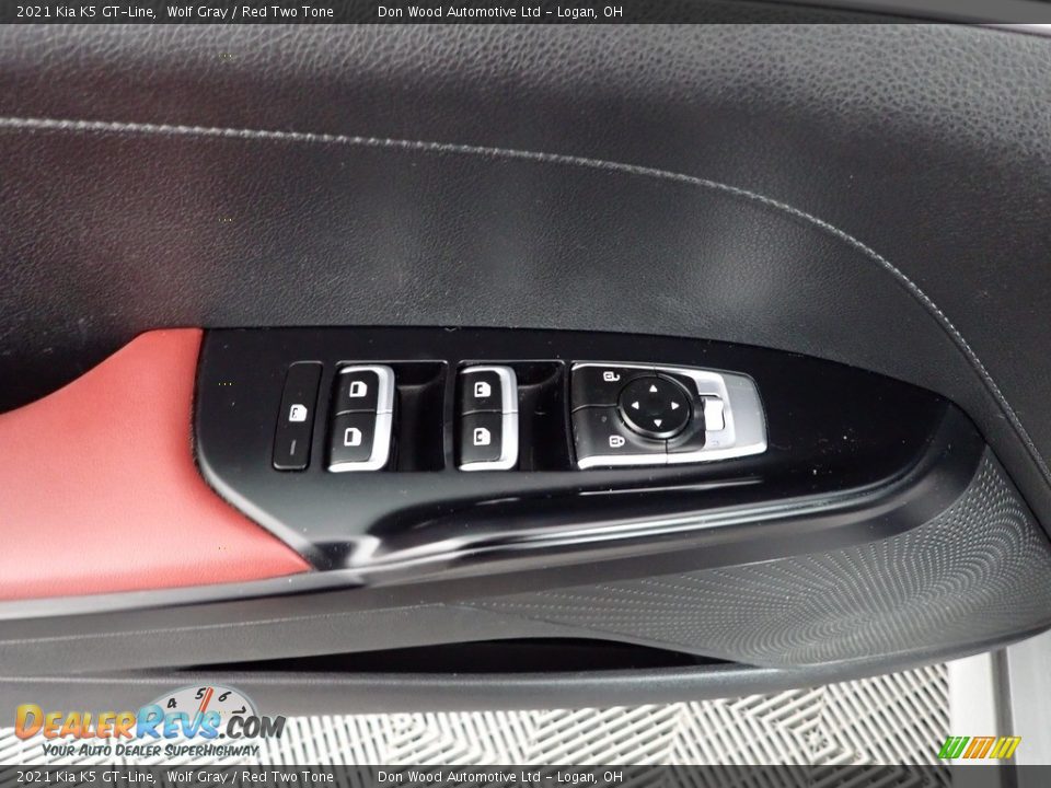 2021 Kia K5 GT-Line Wolf Gray / Red Two Tone Photo #15