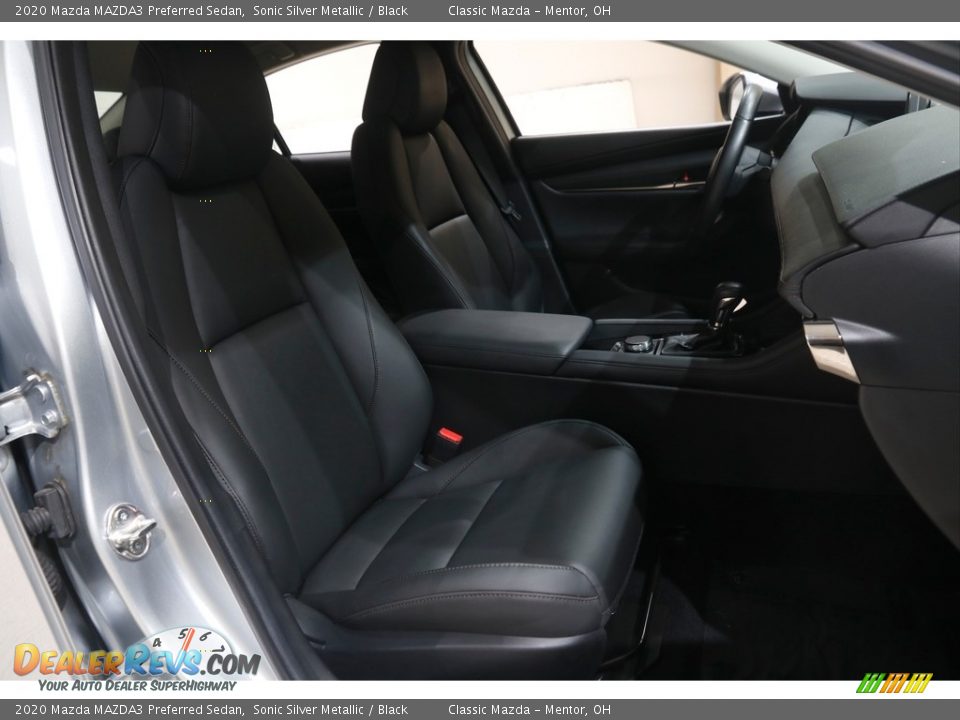2020 Mazda MAZDA3 Preferred Sedan Sonic Silver Metallic / Black Photo #15