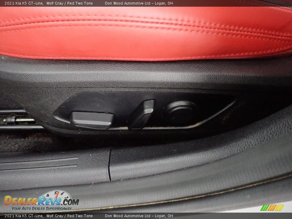 2021 Kia K5 GT-Line Wolf Gray / Red Two Tone Photo #16