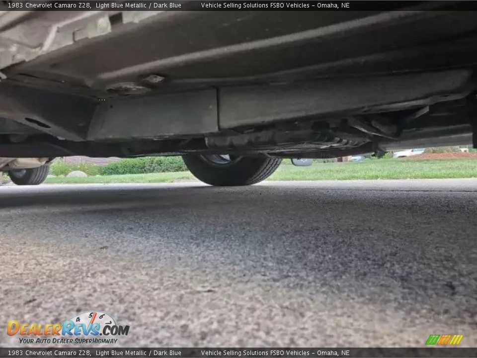 Undercarriage of 1983 Chevrolet Camaro Z28 Photo #22