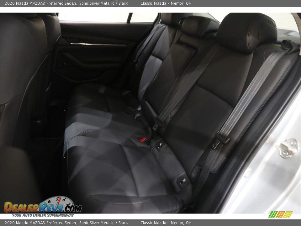 2020 Mazda MAZDA3 Preferred Sedan Sonic Silver Metallic / Black Photo #17