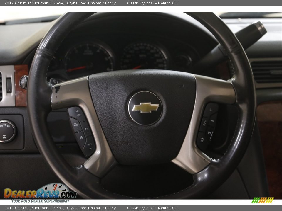2012 Chevrolet Suburban LTZ 4x4 Crystal Red Tintcoat / Ebony Photo #8