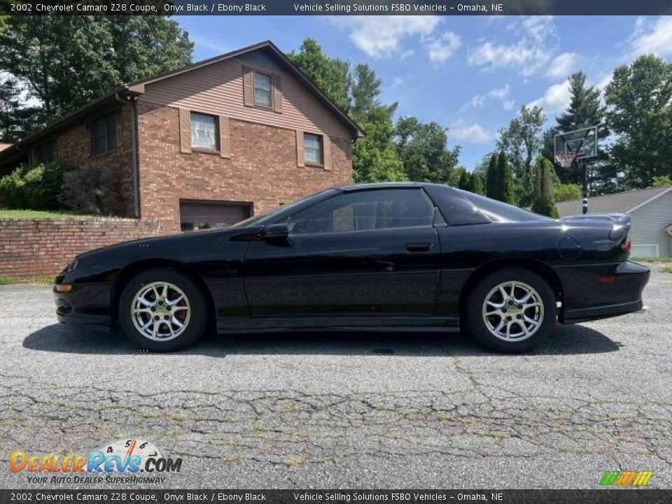 2002 Chevrolet Camaro Z28 Coupe Onyx Black / Ebony Black Photo #1