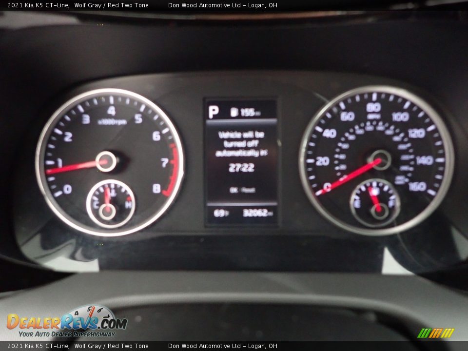 2021 Kia K5 GT-Line Wolf Gray / Red Two Tone Photo #21