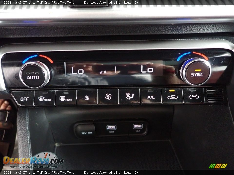 2021 Kia K5 GT-Line Wolf Gray / Red Two Tone Photo #22
