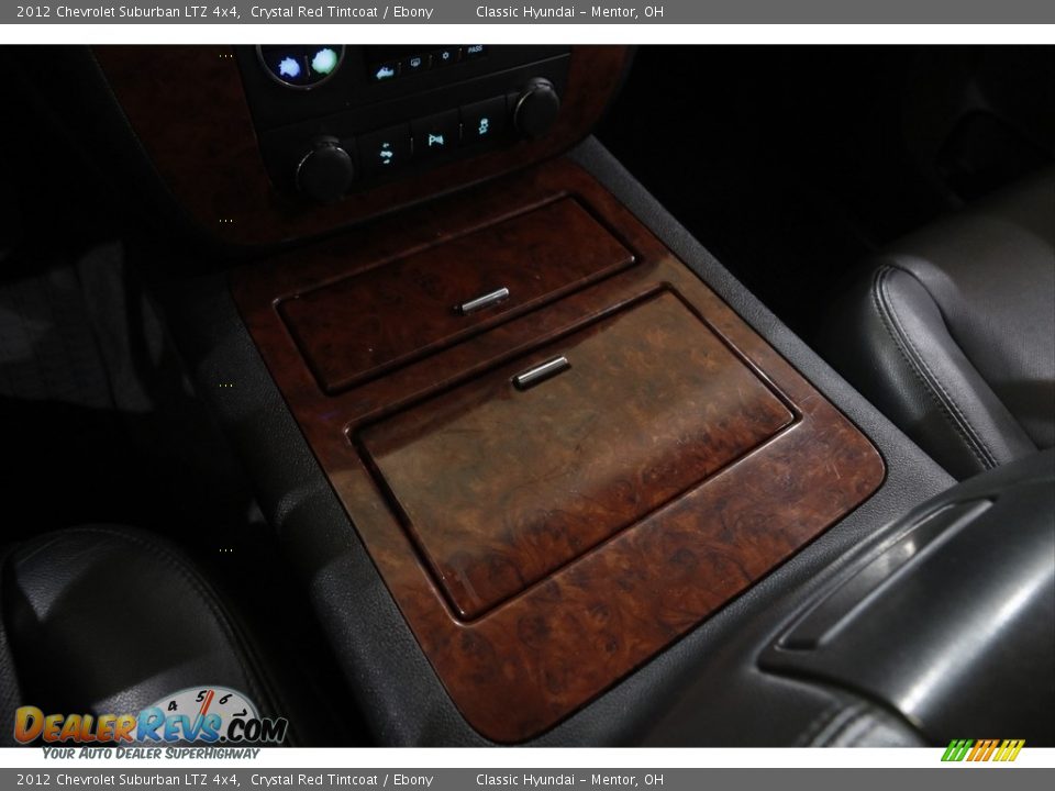2012 Chevrolet Suburban LTZ 4x4 Crystal Red Tintcoat / Ebony Photo #14