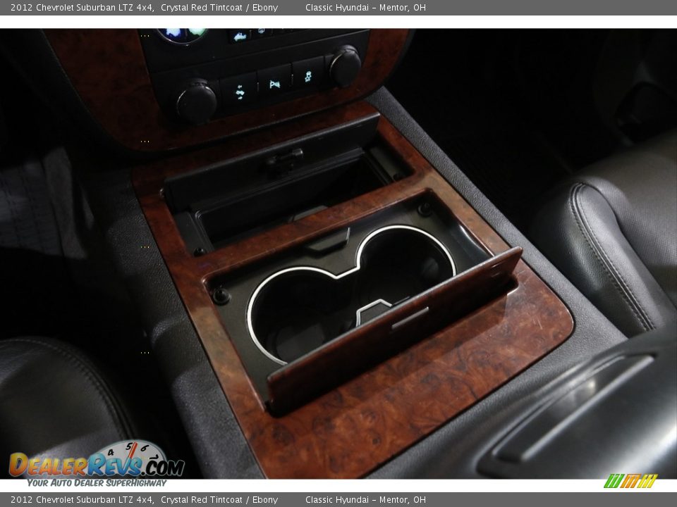 2012 Chevrolet Suburban LTZ 4x4 Crystal Red Tintcoat / Ebony Photo #15