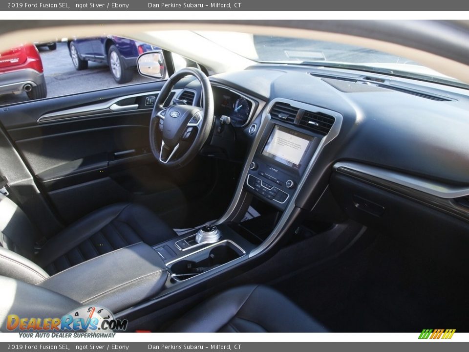 2019 Ford Fusion SEL Ingot Silver / Ebony Photo #16