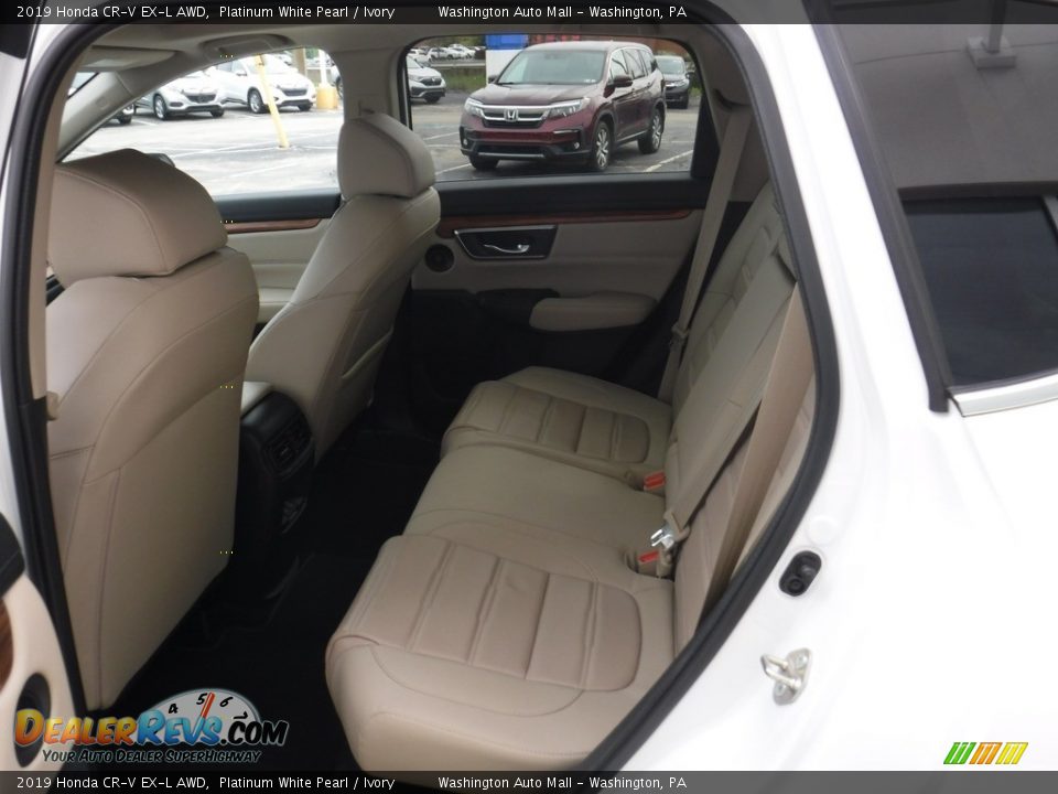 2019 Honda CR-V EX-L AWD Platinum White Pearl / Ivory Photo #29