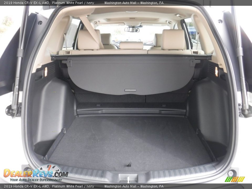 2019 Honda CR-V EX-L AWD Platinum White Pearl / Ivory Photo #30