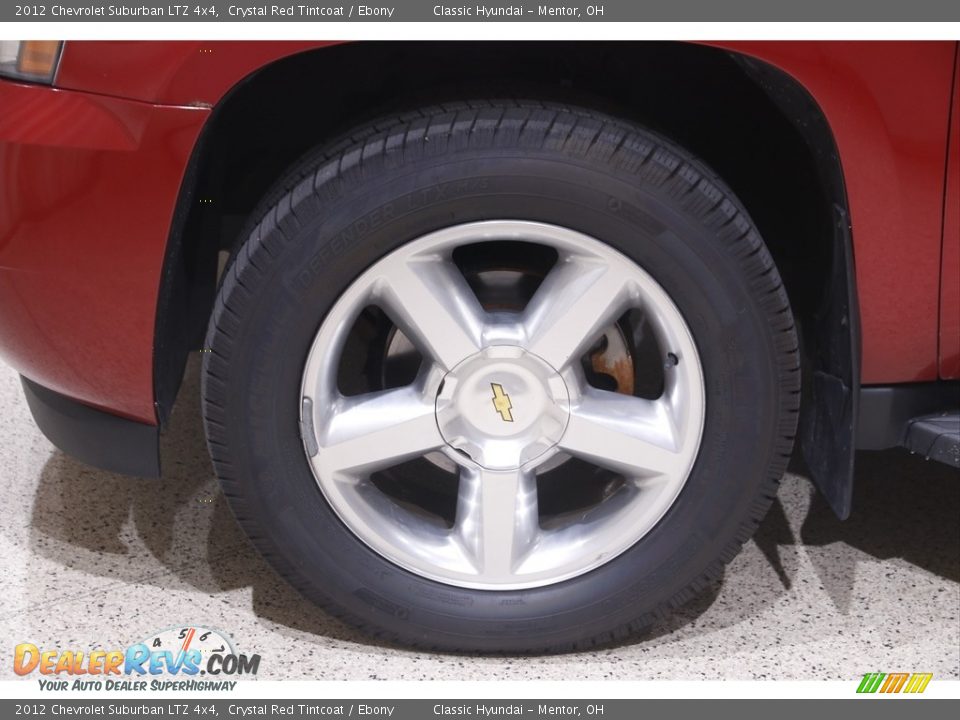 2012 Chevrolet Suburban LTZ 4x4 Crystal Red Tintcoat / Ebony Photo #23