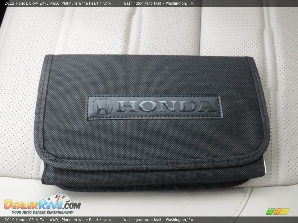 2019 Honda CR-V EX-L AWD Platinum White Pearl / Ivory Photo #32