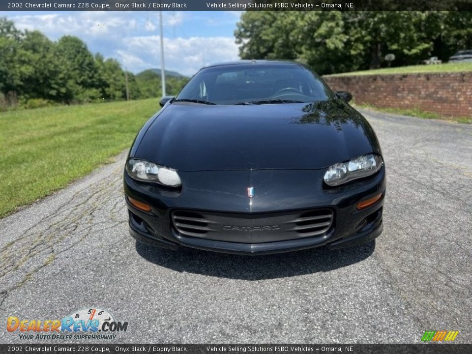 2002 Chevrolet Camaro Z28 Coupe Onyx Black / Ebony Black Photo #19