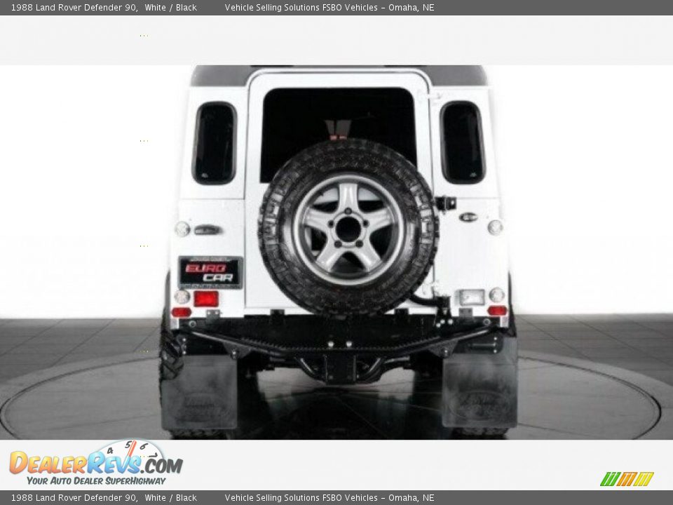 1988 Land Rover Defender 90 White / Black Photo #4