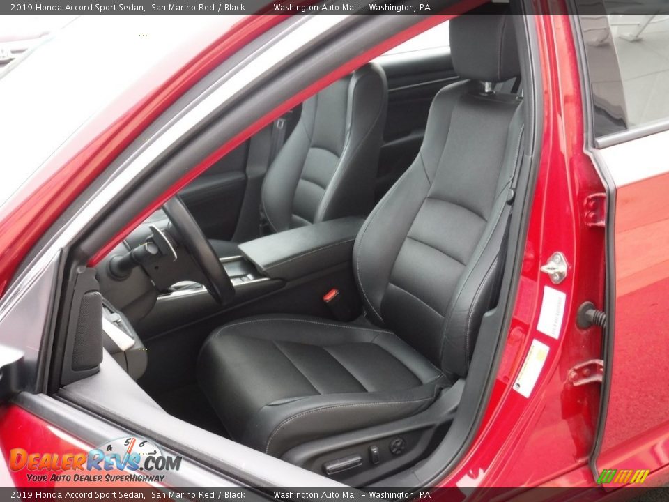 2019 Honda Accord Sport Sedan San Marino Red / Black Photo #12