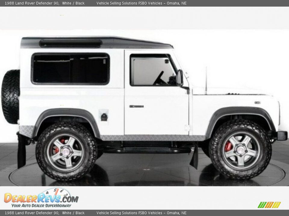 White 1988 Land Rover Defender 90 Photo #10