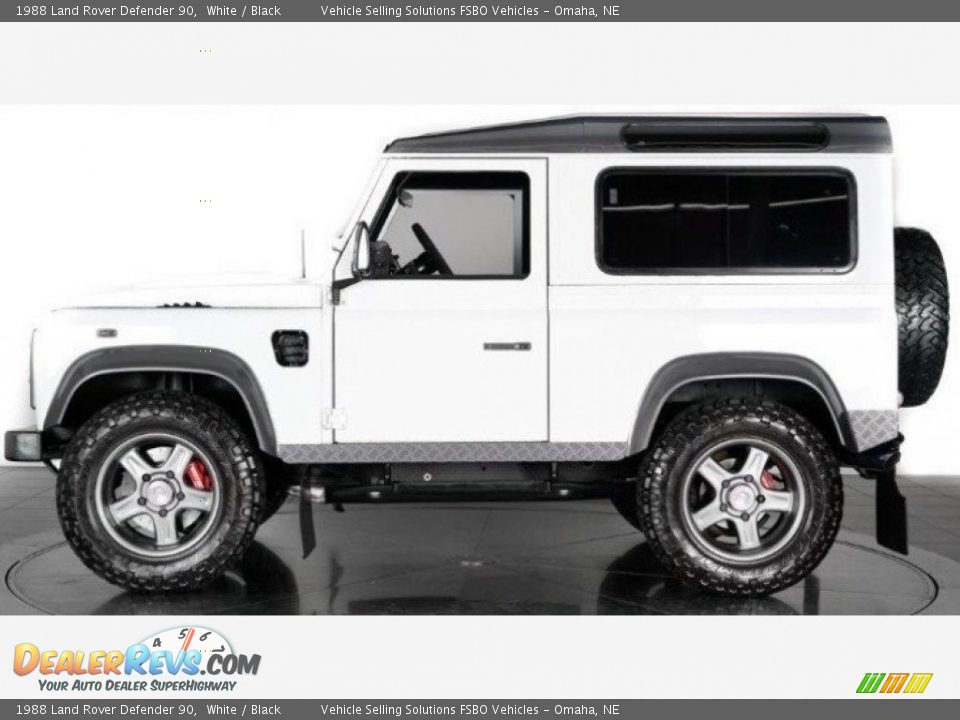 White 1988 Land Rover Defender 90 Photo #13