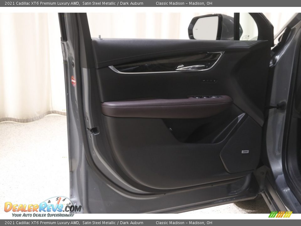 2021 Cadillac XT6 Premium Luxury AWD Satin Steel Metallic / Dark Auburn Photo #4