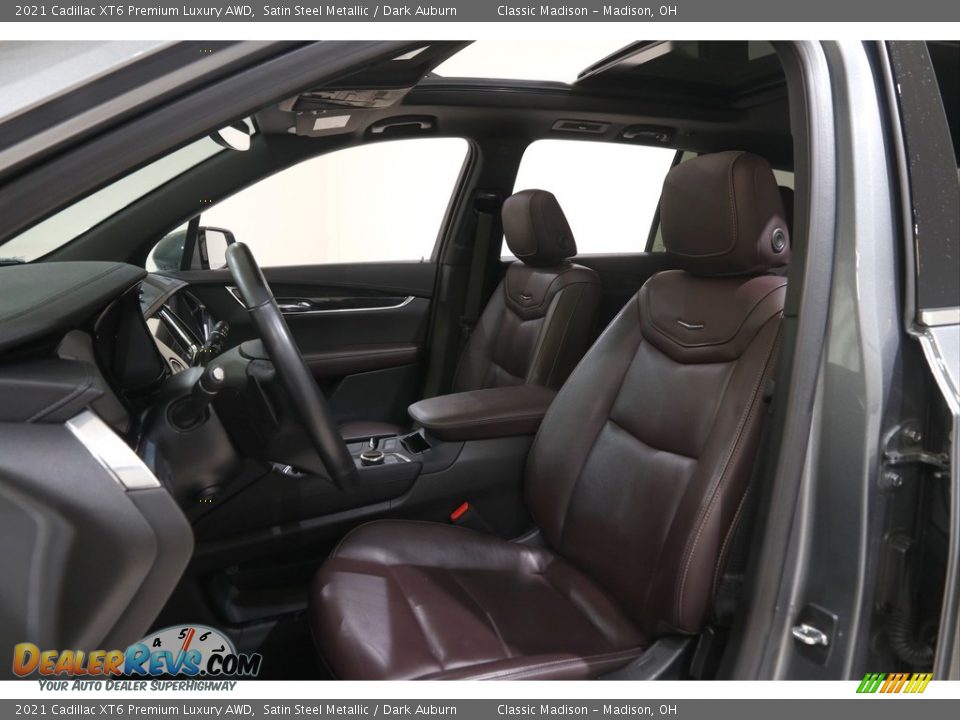 Front Seat of 2021 Cadillac XT6 Premium Luxury AWD Photo #5