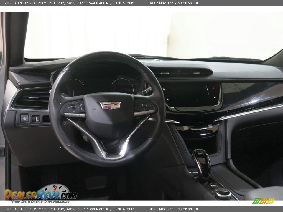 Dashboard of 2021 Cadillac XT6 Premium Luxury AWD Photo #6
