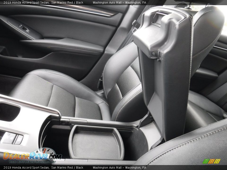 2019 Honda Accord Sport Sedan San Marino Red / Black Photo #28