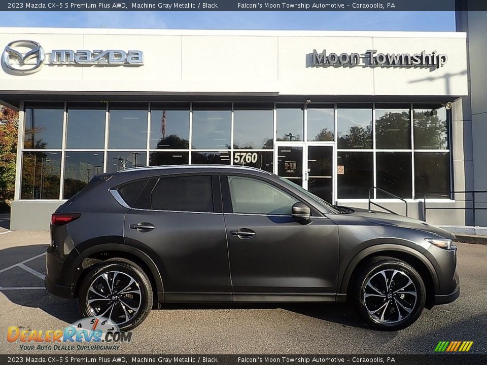 2023 Mazda CX-5 S Premium Plus AWD Machine Gray Metallic / Black Photo #1