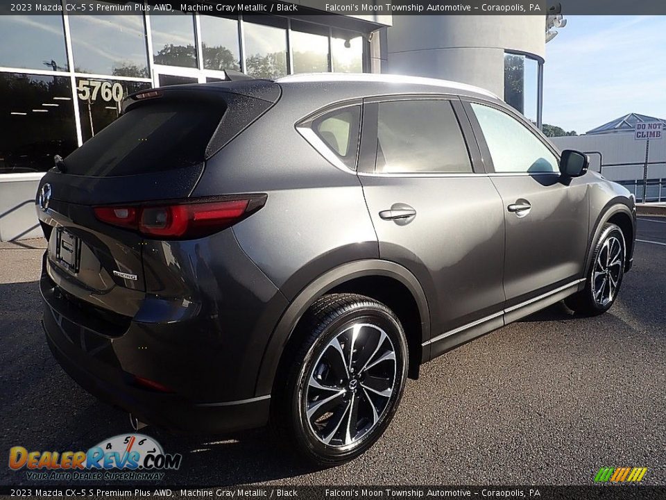 2023 Mazda CX-5 S Premium Plus AWD Machine Gray Metallic / Black Photo #2