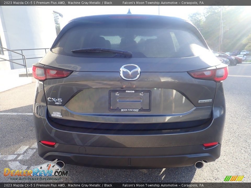 2023 Mazda CX-5 S Premium Plus AWD Machine Gray Metallic / Black Photo #3