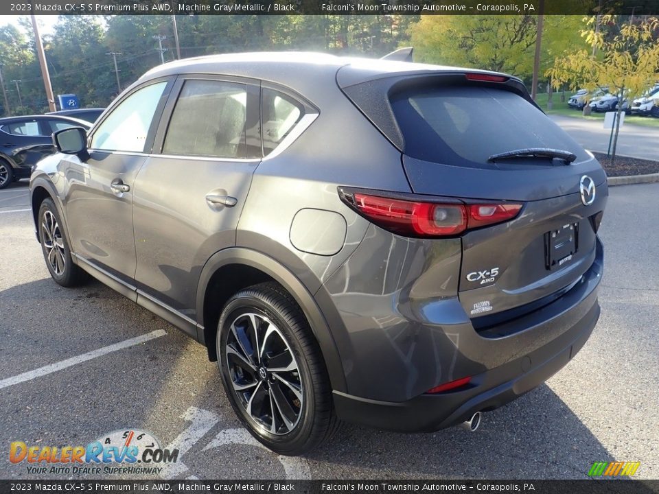 2023 Mazda CX-5 S Premium Plus AWD Machine Gray Metallic / Black Photo #5