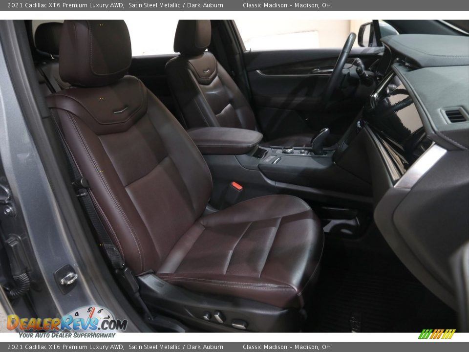 Dark Auburn Interior - 2021 Cadillac XT6 Premium Luxury AWD Photo #17