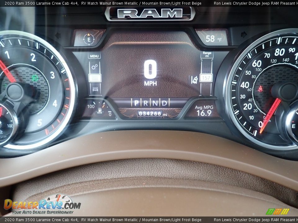 2020 Ram 3500 Laramie Crew Cab 4x4 Gauges Photo #20