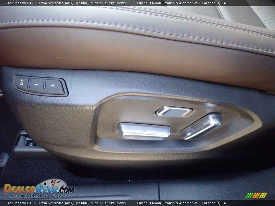 Front Seat of 2023 Mazda CX-5 Turbo Signature AWD Photo #15
