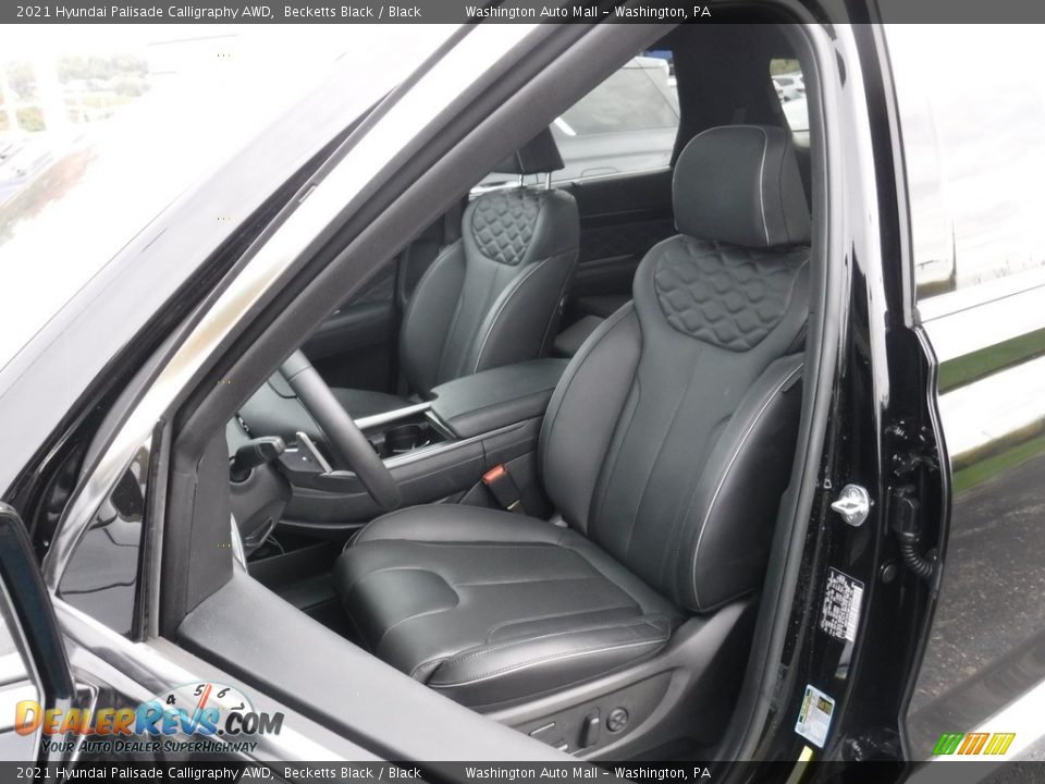 Front Seat of 2021 Hyundai Palisade Calligraphy AWD Photo #15