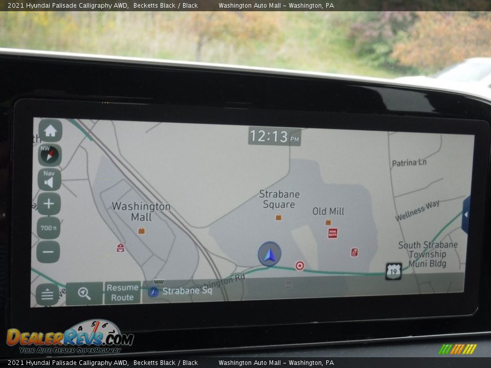 Navigation of 2021 Hyundai Palisade Calligraphy AWD Photo #23