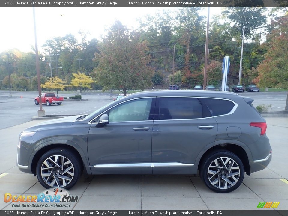 Hampton Gray 2023 Hyundai Santa Fe Calligraphy AWD Photo #6