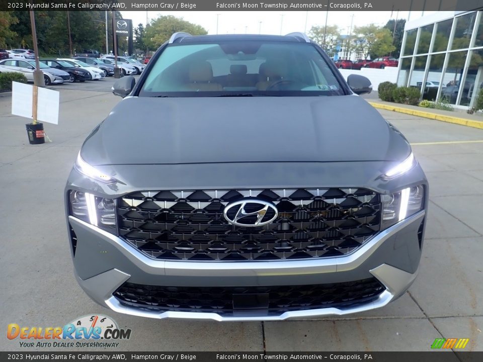 2023 Hyundai Santa Fe Calligraphy AWD Hampton Gray / Beige Photo #8