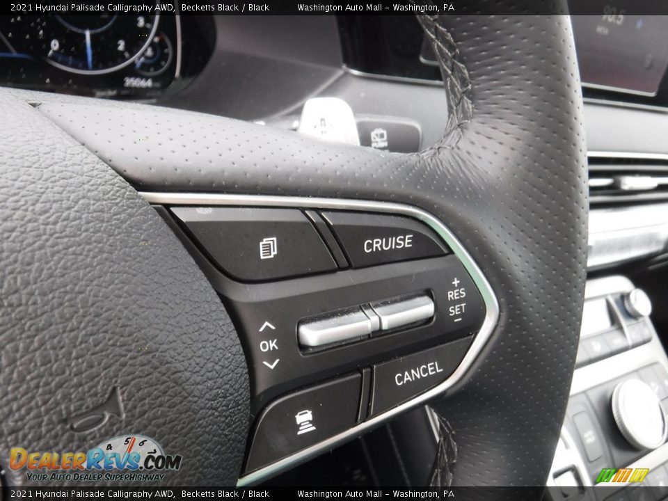 2021 Hyundai Palisade Calligraphy AWD Steering Wheel Photo #29
