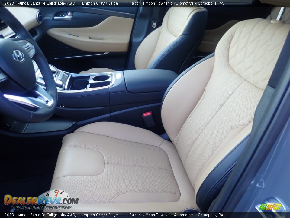 Front Seat of 2023 Hyundai Santa Fe Calligraphy AWD Photo #11