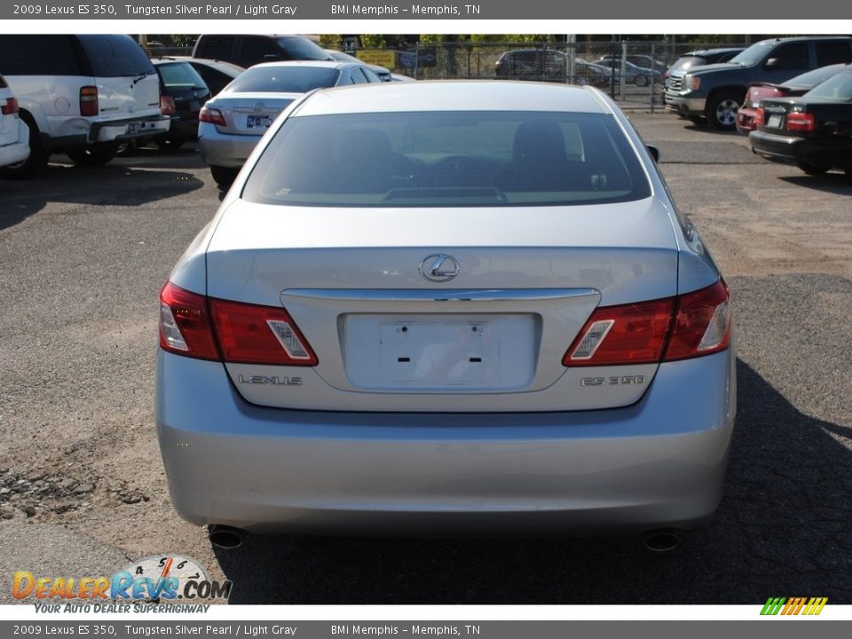 2009 Lexus ES 350 Tungsten Silver Pearl / Light Gray Photo #4