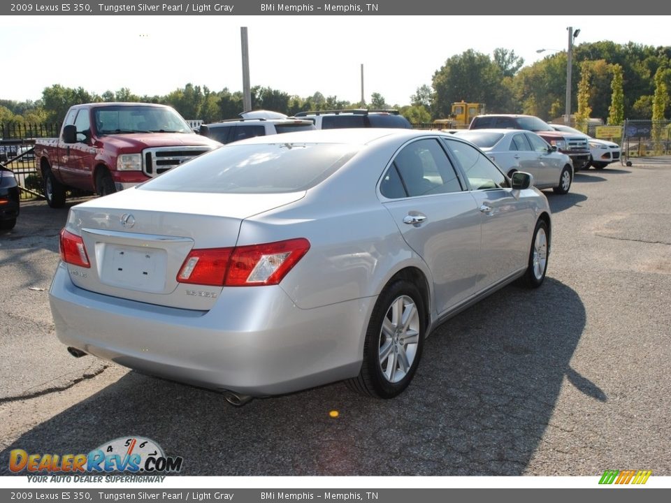 2009 Lexus ES 350 Tungsten Silver Pearl / Light Gray Photo #5