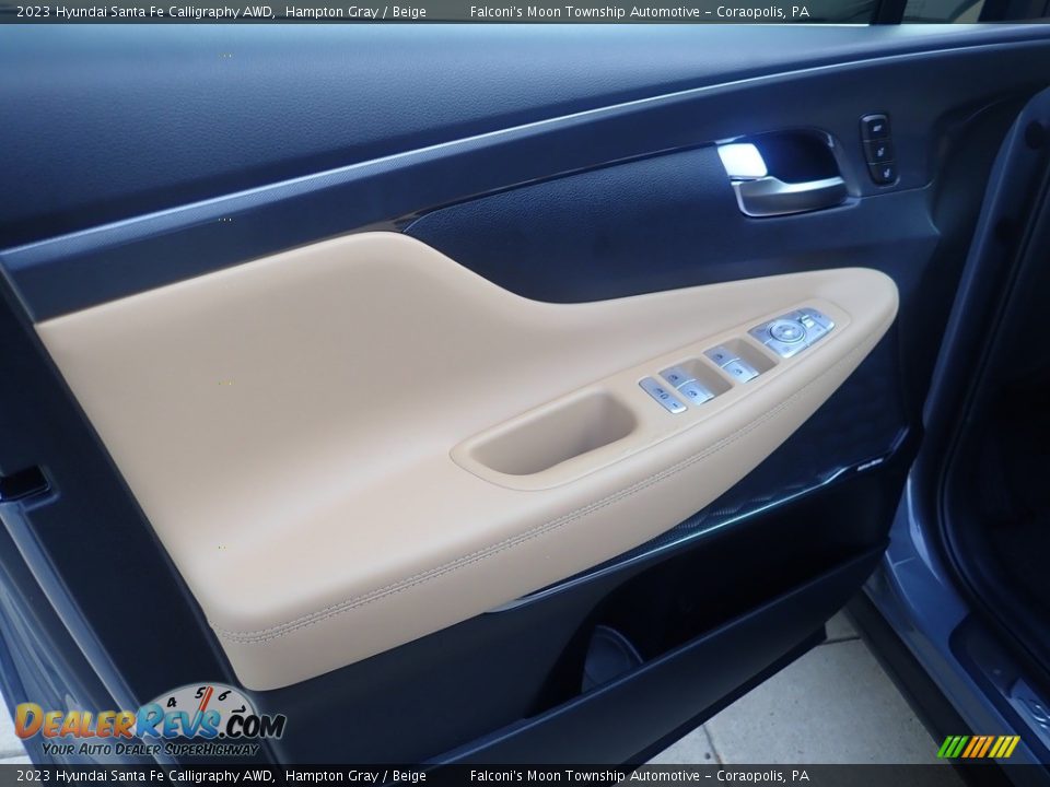 Door Panel of 2023 Hyundai Santa Fe Calligraphy AWD Photo #14