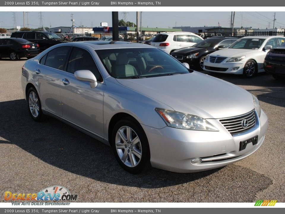 2009 Lexus ES 350 Tungsten Silver Pearl / Light Gray Photo #7