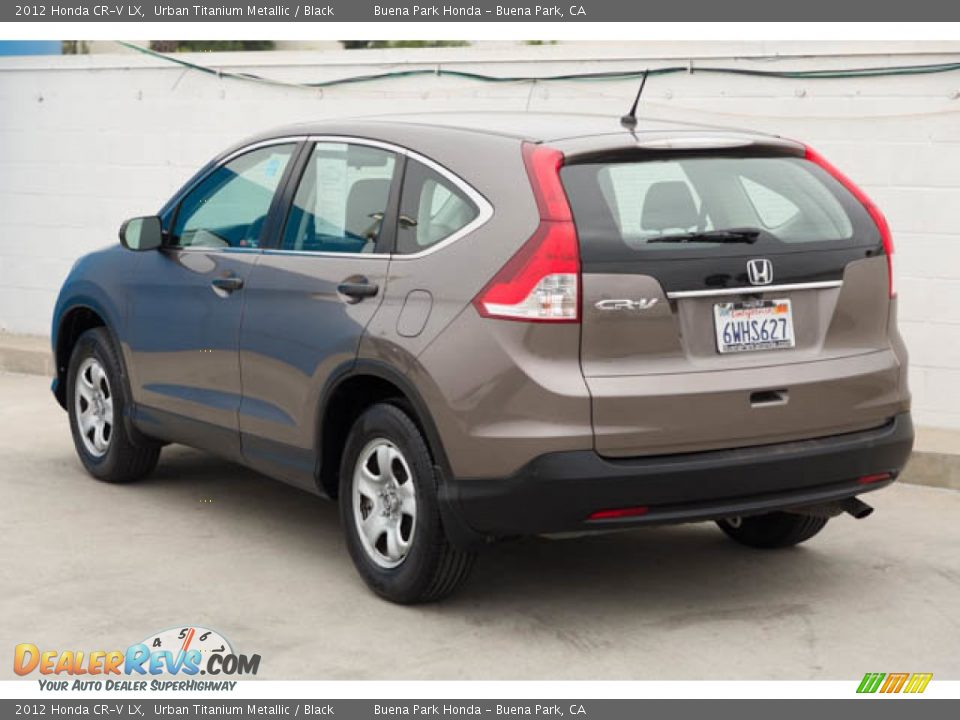 2012 Honda CR-V LX Urban Titanium Metallic / Black Photo #2