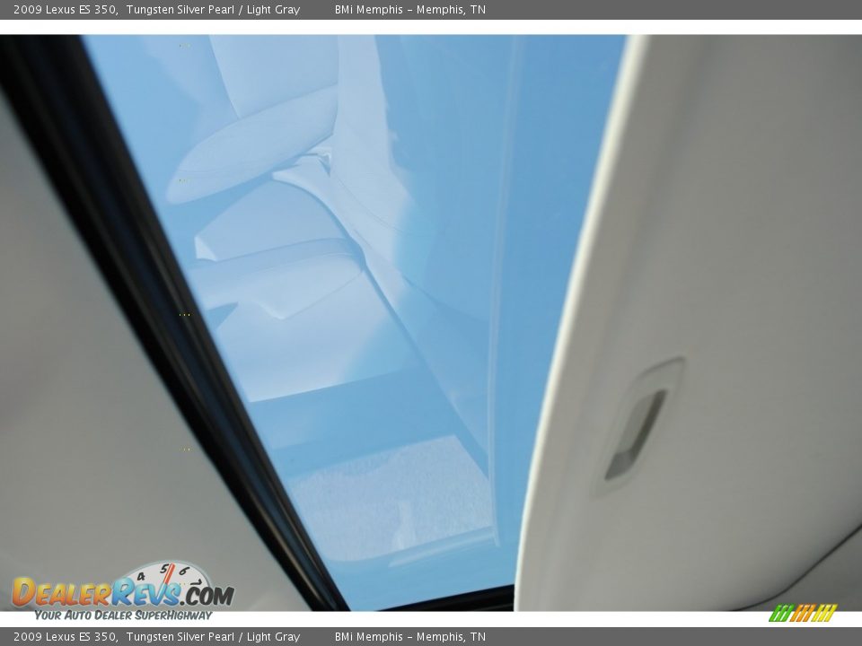 2009 Lexus ES 350 Tungsten Silver Pearl / Light Gray Photo #16