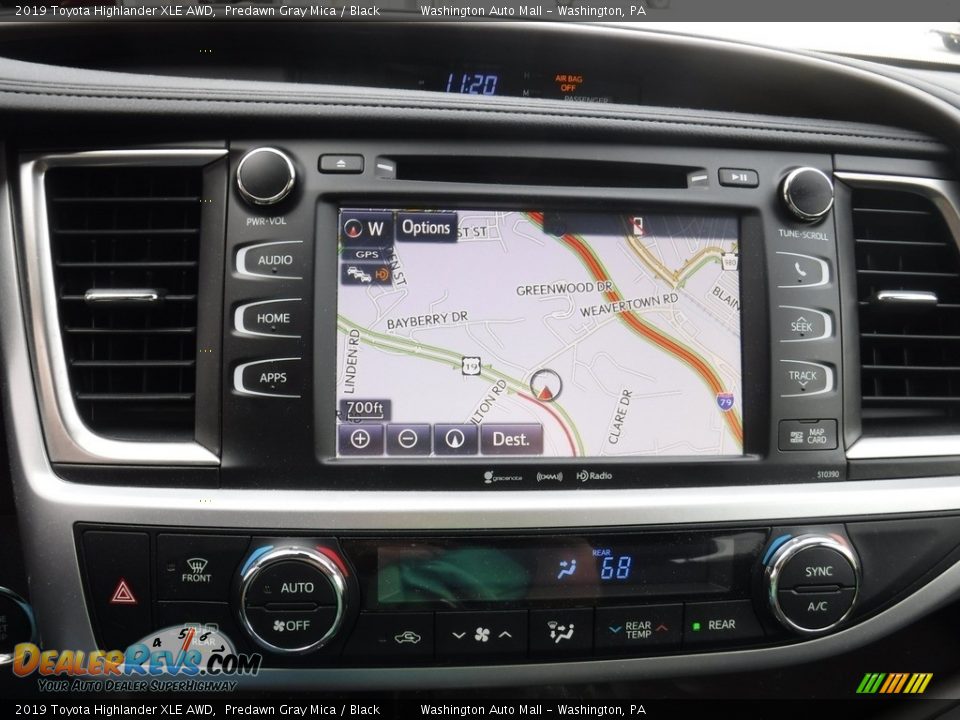 2019 Toyota Highlander XLE AWD Predawn Gray Mica / Black Photo #4