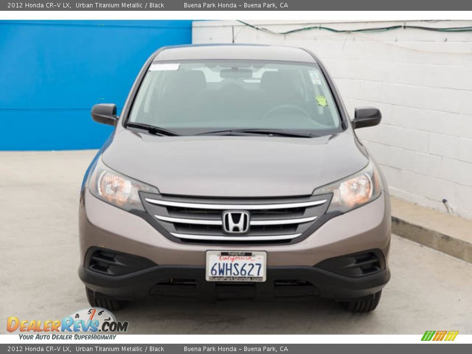 2012 Honda CR-V LX Urban Titanium Metallic / Black Photo #7