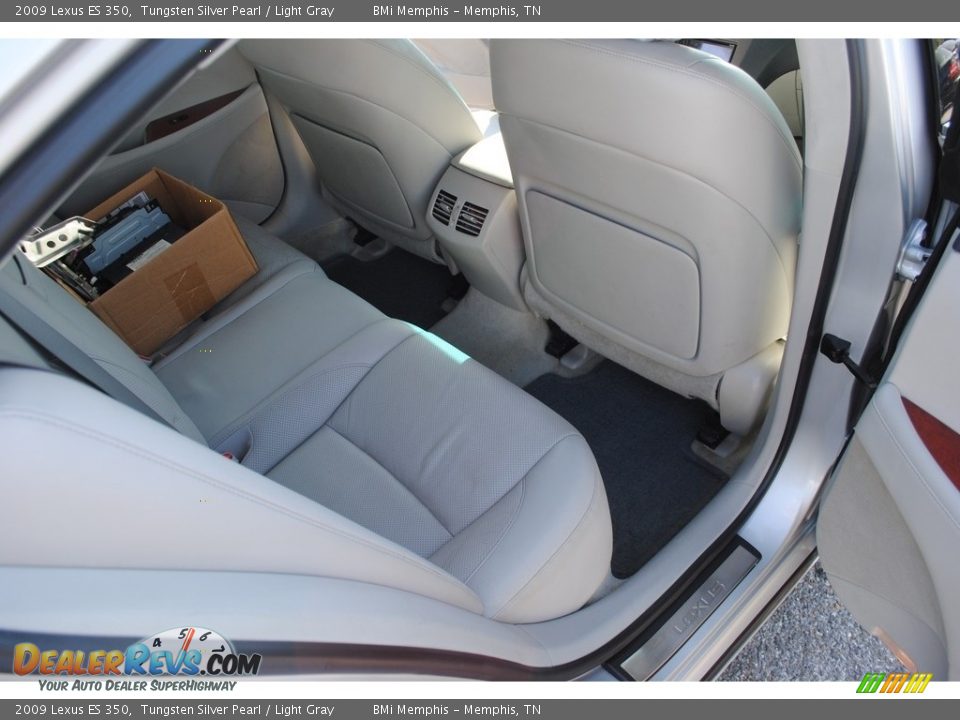 2009 Lexus ES 350 Tungsten Silver Pearl / Light Gray Photo #21