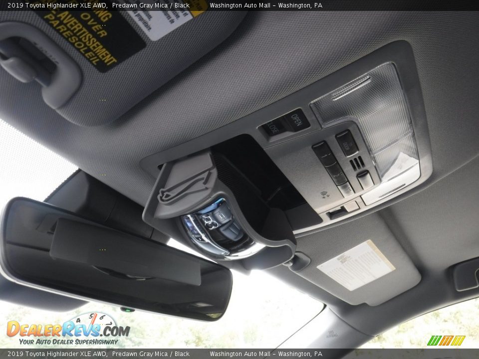 2019 Toyota Highlander XLE AWD Predawn Gray Mica / Black Photo #7