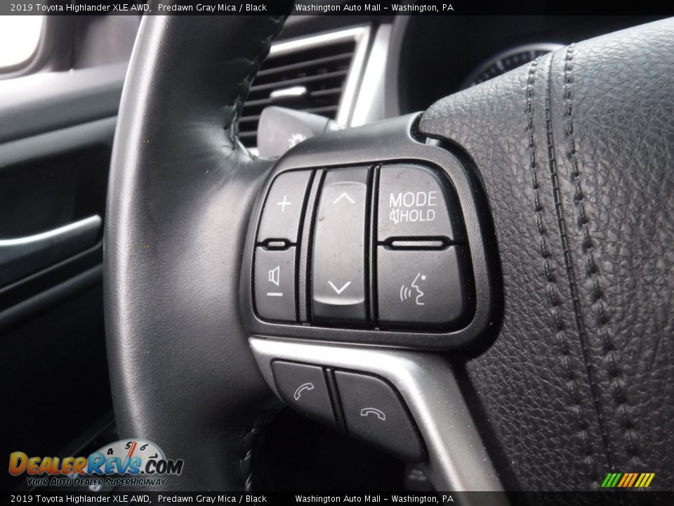 2019 Toyota Highlander XLE AWD Predawn Gray Mica / Black Photo #8
