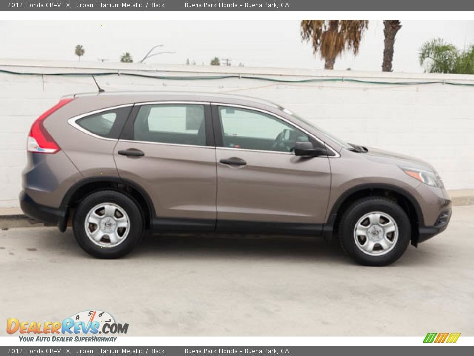 2012 Honda CR-V LX Urban Titanium Metallic / Black Photo #12